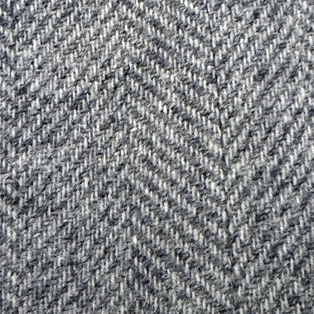 Vintage Men's 46L Kuppenheimer Tweed Herringbone Gray Wool Blazer Kupp Jacket